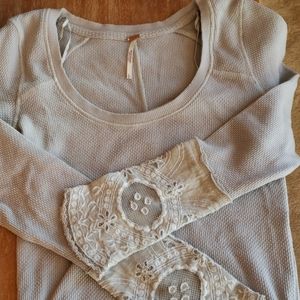 Free People lovely lady cuff thermal